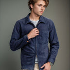 Herren modische Softshelljacke mit hochklappbarem Kragen R&B