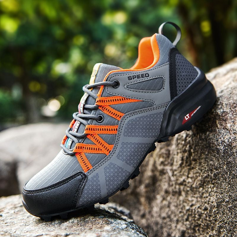 Damen Sportliche Trailrunning-Schuhe mit rutschfester Sohle und atmungsaktivem Obermaterial R&B