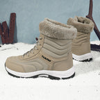 Herren Winterstiefel mit isolierender Fütterung und rutschfester Sohle R&B