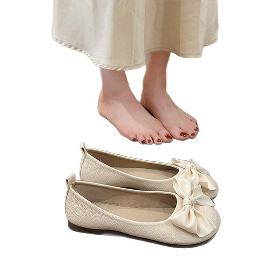 Damen Ballerinas mit zarter Schleifenverzierung R&B