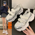 Damen Bequeme Sneaker mit verstellbarem Klettverschluss R&B