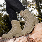Damen Robuste Outdoor-Wanderstiefel mit rutschfester Sohle und isolierendem Innenfutter