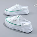 Damen Plattform Sneakers mit atmungsaktiver Mesh-Oberfläche und elegantem Design R&B