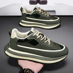 Damen Sportliche Sneaker mit dämpfender Profilsohle und modischen Akzenten EB