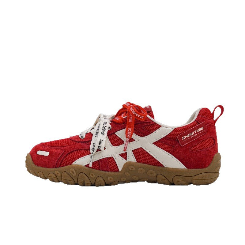 Damen Sportliche Freizeitschuhe mit atmungsaktiver Mesh-Oberfläche und rutschfester Laufsohle R&B