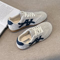 Damen Sportliche Velours Sneaker mit elegantem Design R&B