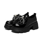 Damen Modische Schnürschuhe mit kreativen Zierdetails R&B