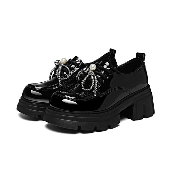 Damen Modische Schnürschuhe mit kreativen Zierdetails R&B