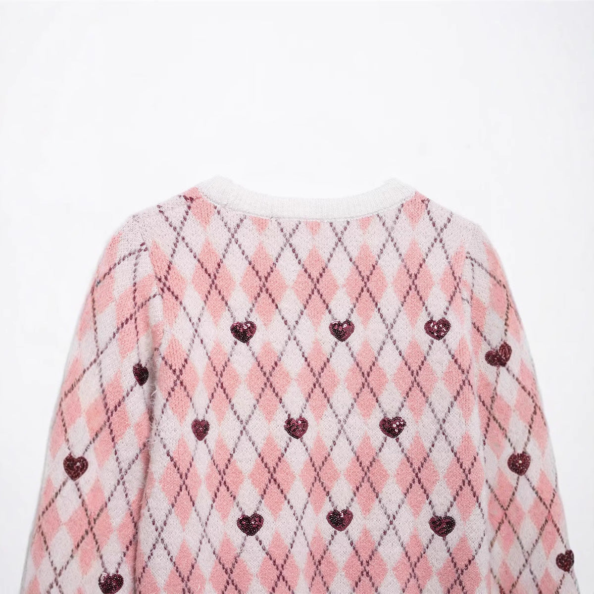 Damen Kuscheliger Pullover mit Herzdesign R&B