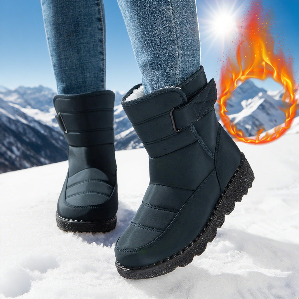 Damen Winterstiefel mit isolierendem Warmfutter R&B