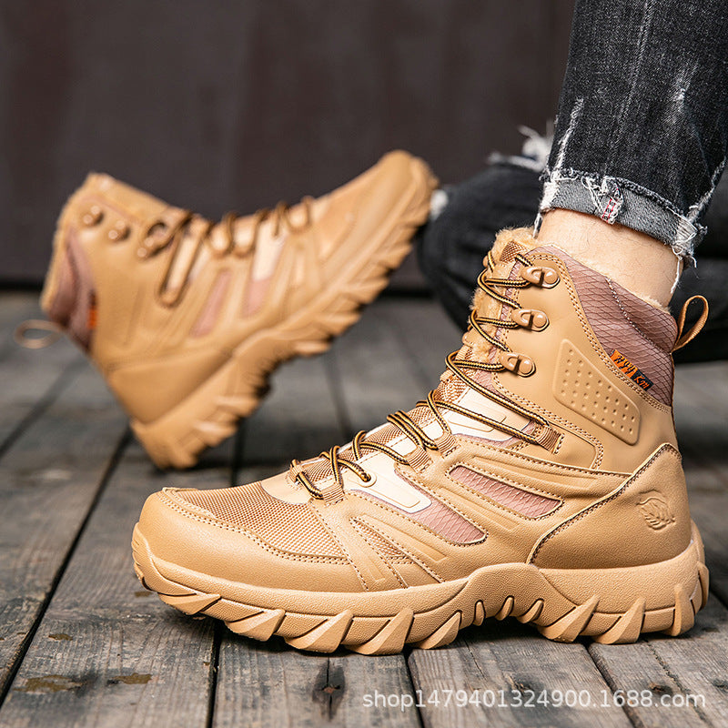 Damen Winterfestige Trekkingstiefel mit isolierendem Futter und rutschfester Sohle R&B