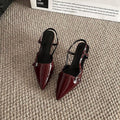 Damen Slingback-Pumps mit elegantem spitzen Design und verstellbaren Riemchen R&B