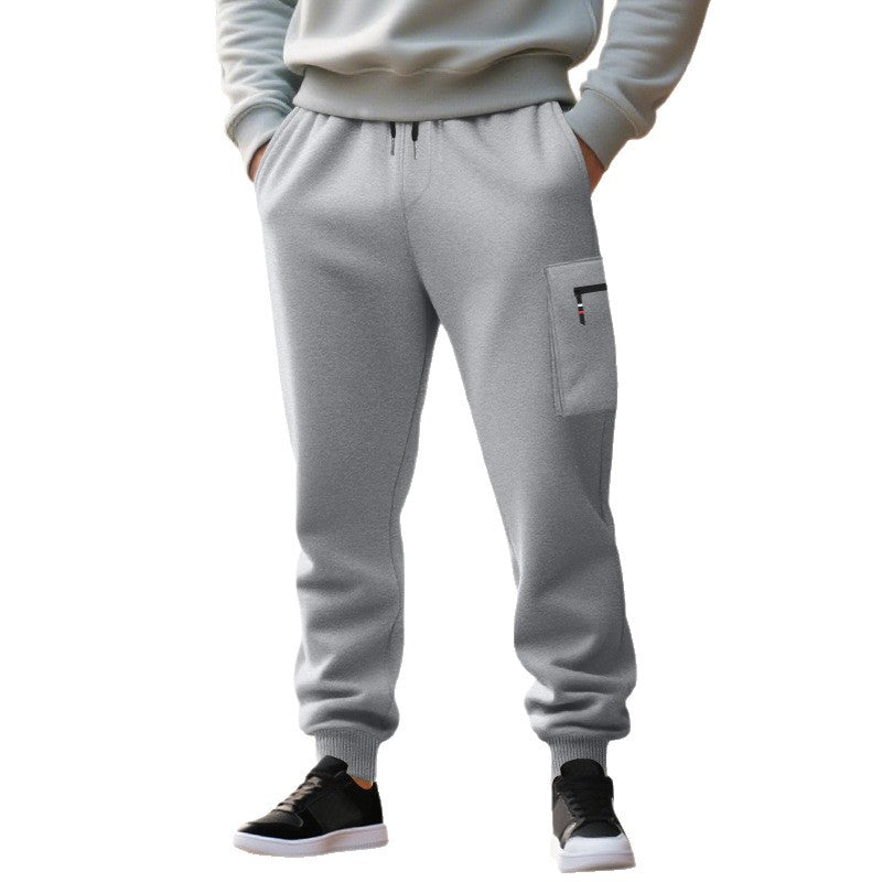 Herren Freizeithose mit elastischem Bund und praktischen Seitentaschen R&B