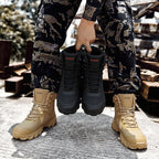 Herren strapazierfähige High-Top Outdoor-Schuhe mit rutschfester Sohle R&B