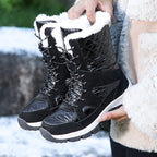 Damen Winterstiefel mit isolierender Fütterung und rutschfester Sohle R&B 1759510592