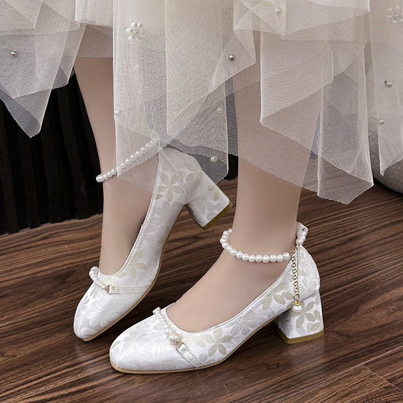 Damen elegante und komfortable Absatzschuhe R&B