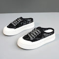 Damen Modische Slip-On Sneaker mit Glitzerakzenten R&B