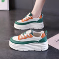 Damen Trendige Sneakers mit komfortabler Plateau-Sohle und modischem Design R&B