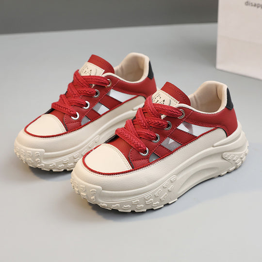 Damen Sneakers mit modernem Plateau-Design R&B