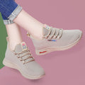 Damen Atmungsaktive Freizeitschuhe mit flexiblem Obermaterial und rutschfester Sohle R&B