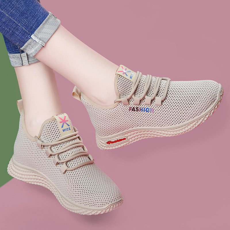 Damen Atmungsaktive Freizeitschuhe mit flexiblem Obermaterial und rutschfester Sohle R&B