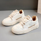 Damen Sneakers mit modischem Sternenmuster und dämpfendem Sohlenprofil R&B