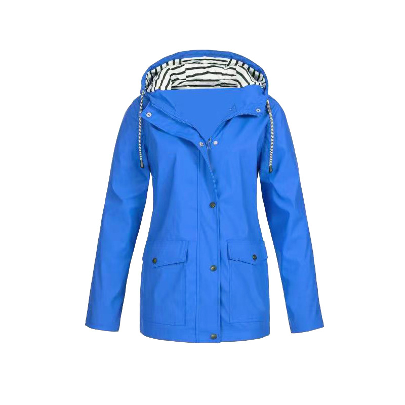 R&B | Damen Kapuzenjacke in mittellanger Länge