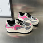 Damen Sportliche Schnürschuhe mit atmungsaktivem Mesh-Obermaterial und rutschfester Sohle R&B