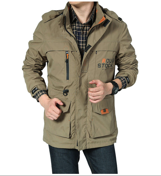 Herren funktionale Multifunktionsjacke R&B