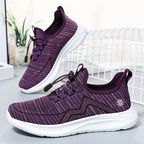 Damen Dynamische Leichtgewicht Sneakers mit elastischem Schnellschnürsystem R&B