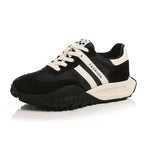 Damen Sportliche Sneakers mit modischem Veloursleder und einzigartigem Profil R&B