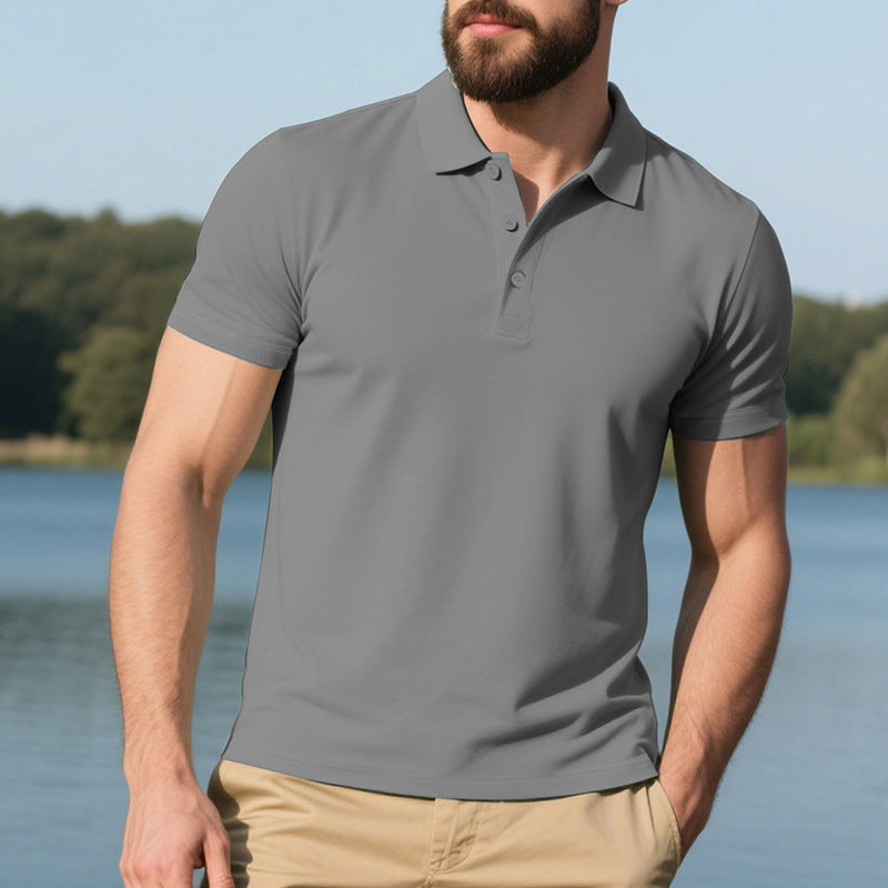 Herren Polo-Shirt mit atmungsaktiver Anti-Pilling-Technologie