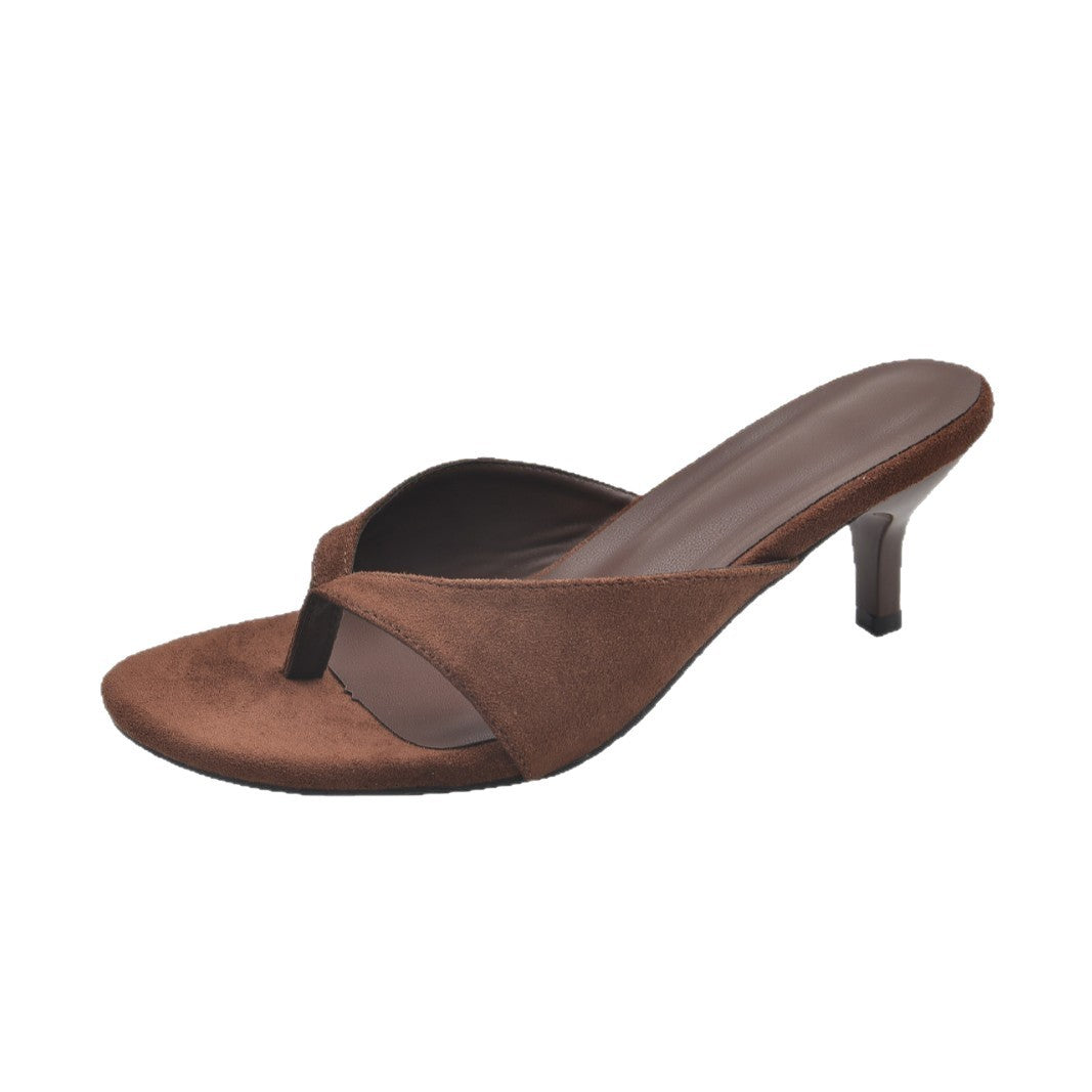 Damen Elegante Absatzsandalen mit klassischem Schnitt und bequemer Passform