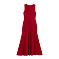Damen Plissiertes Maxikleid mit eleganter Silhouette und hochwertiger Verarbeitung