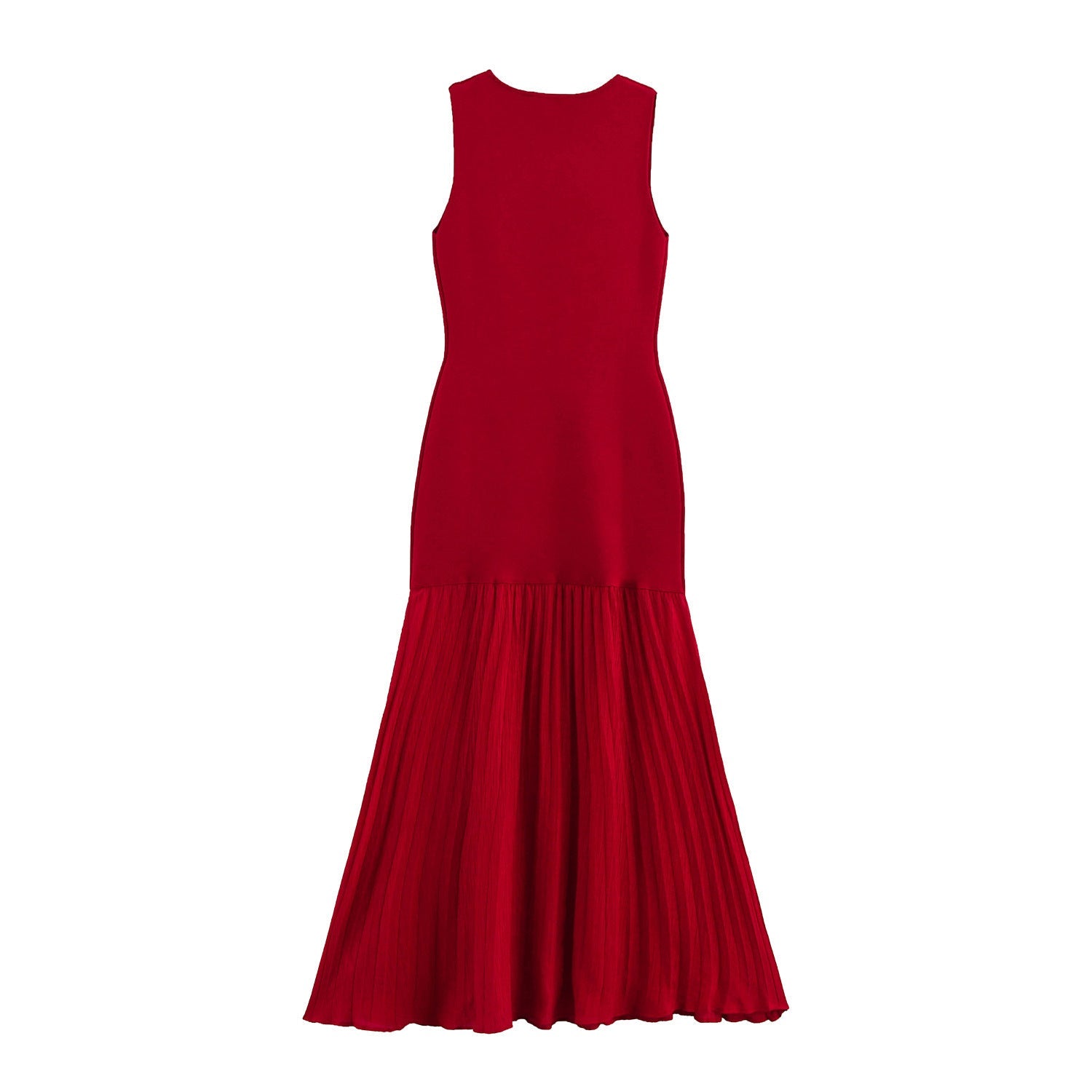 Damen Plissiertes Maxikleid mit eleganter Silhouette und hochwertiger Verarbeitung