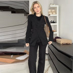 Damen Eleganter Blazer mit tailliertem Schnitt und praktischen Taschen