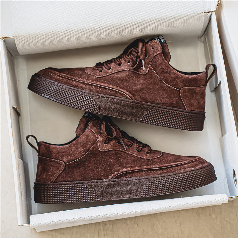 Damen Urbaner Sneaker mit hochwertigem Wildleder und rutschfester Sohle R&B