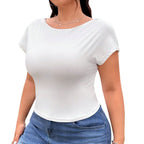 Damen Basic T-Shirt R&B