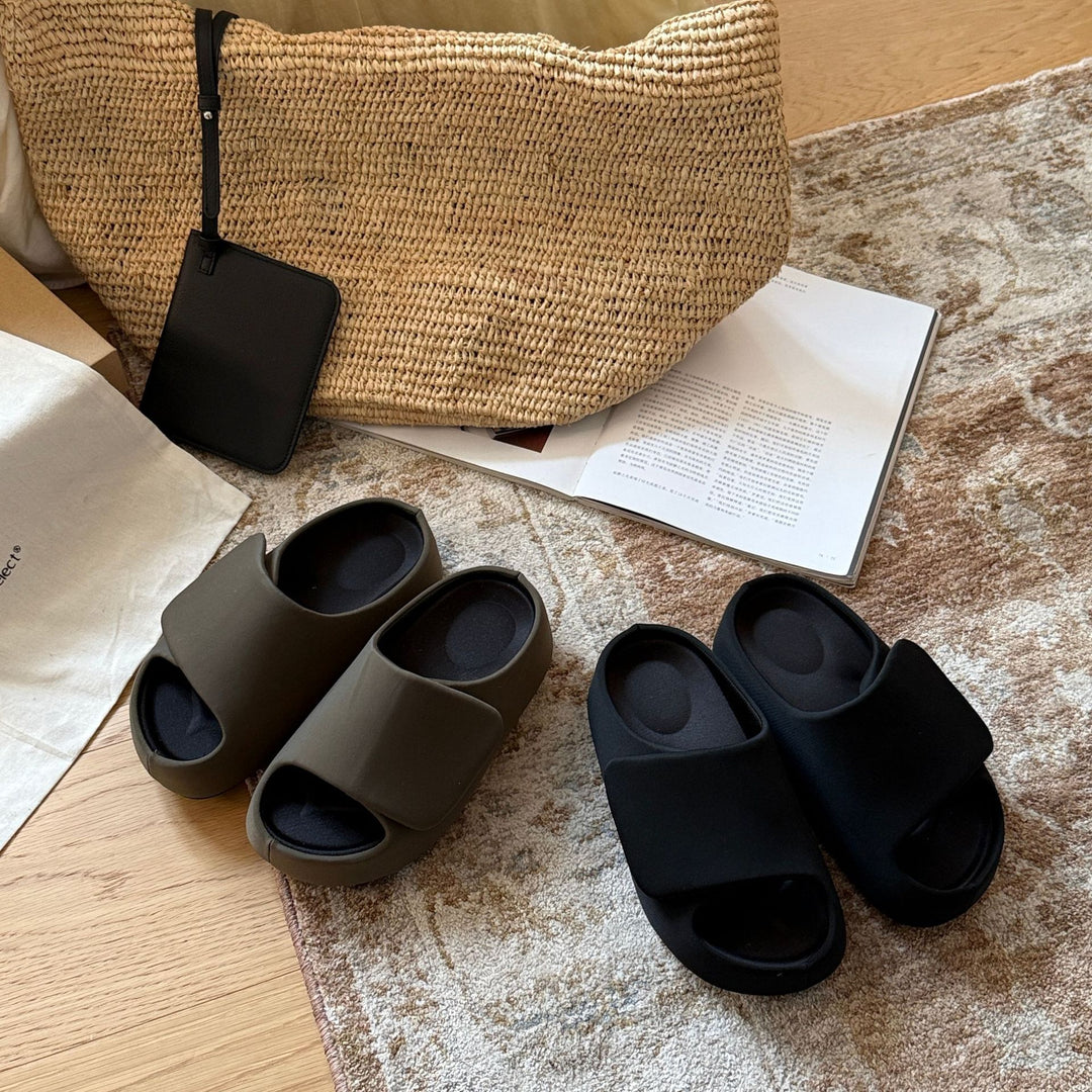 Damen Komfortable Clogs mit breitem Riemen und ergonomischem Fußbett R&B