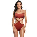 Damen Bikiniset mit stylischem Cut-Out-Design und goldenen Akzenten R&B
