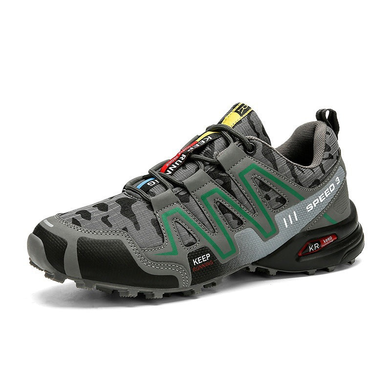 Damen robuste Trail-Laufschuhe mit atmungsaktivem Obermaterial und rutschfester Sohle R&B
