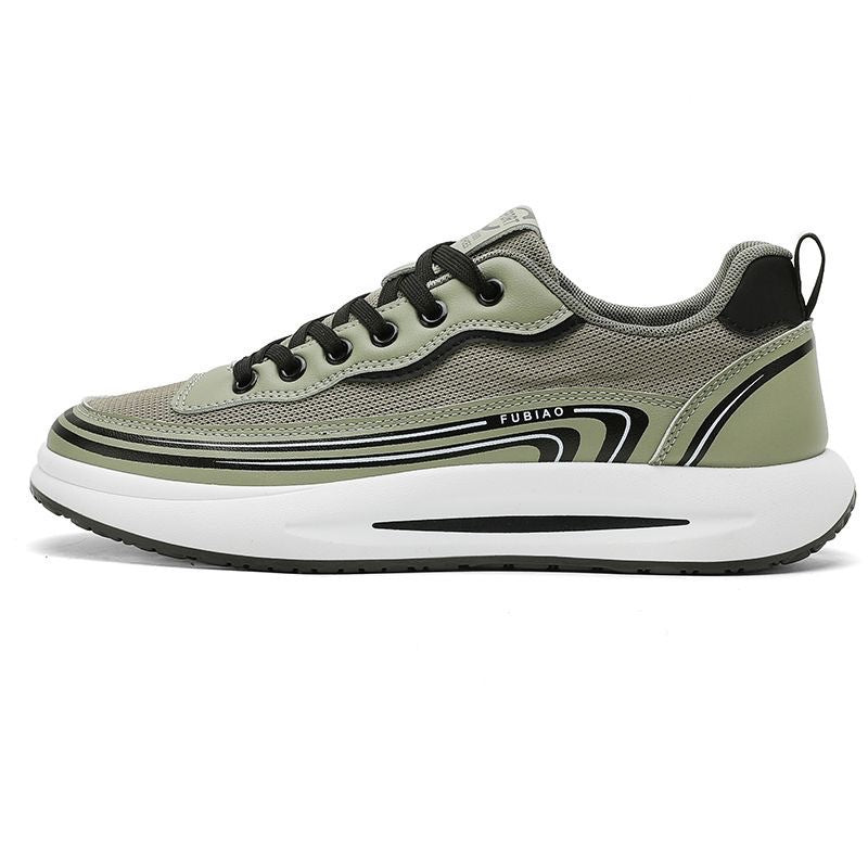 Damen Sportliche Sneakers mit atmungsaktiver Mesh-Oberfläche und stabiler Laufsohle R&B