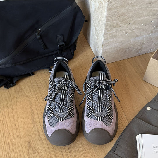 Damen vielseitige Aktiv-Sneaker mit atmungsaktivem Obermaterial und rutschfester Sohle R&B