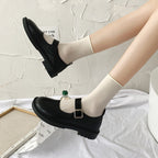 Damen elegante Mary Jane Schuhe mit verstellbarem Riemchen und weichem Innenfutter R&B