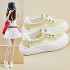 Damen Modische Chunky Sneaker mit atmungsaktivem Obermaterial und komfortabler Sohle