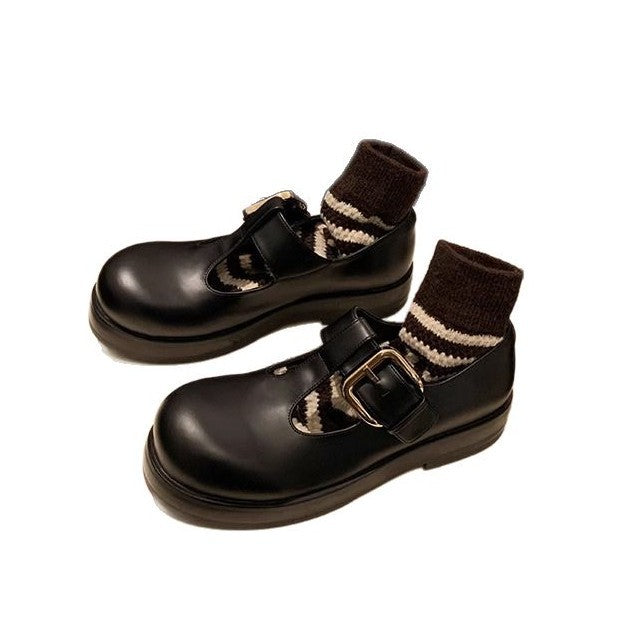 Damen Mokassins mit eleganter Schnallenverzierung und komfortabler Sohle
