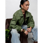 Damen oversized jacke R&B