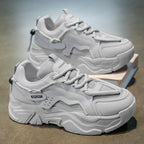 Damen Modische Chunky Sneakers mit atmungsaktiver Mesh-Oberfläche und dämpfendem Sohlenprofil