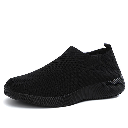 Damen luftige Slip-On Sneakers mit atmungsaktivem Design R&B