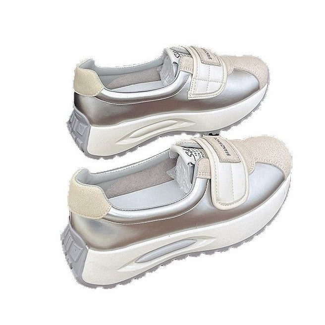 Damen Modische Sneakers im trendigen Plateau-Design R&B